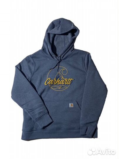 Оригинальное худи Carhartt женское лого горы XL