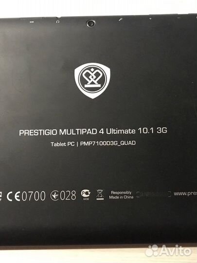 Планшет Prestigio MultiPad 4 ultimate 10.1 3G