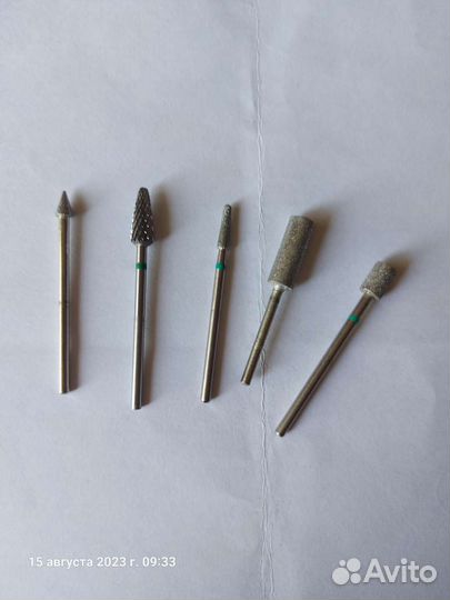 Фрезы для маникюра,набор