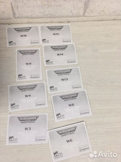 Warhammer 40000 наклейки