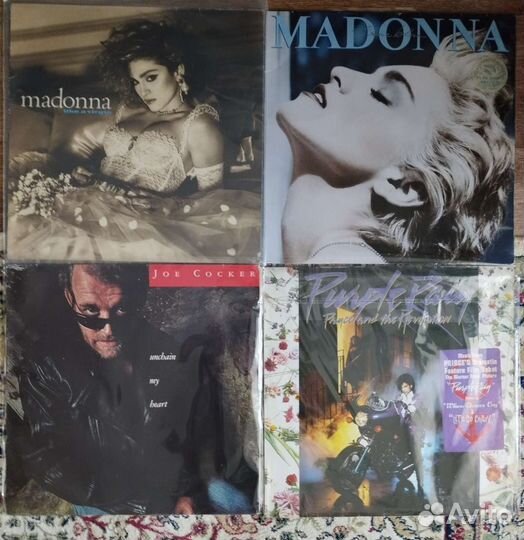 Виниловые пластинки Abba, Madonna, Boney M и проч