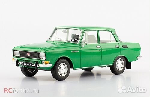 1:24 Легендарные Советские Автомобили №79 - Москви