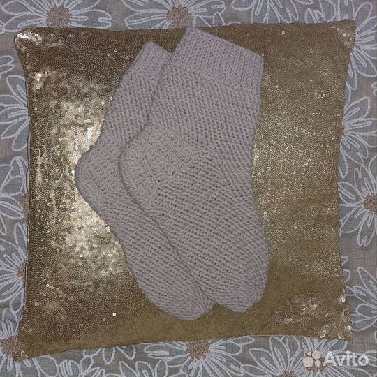 Теплые носочки с шерстью мериноса