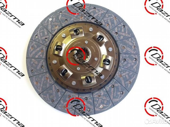 Masuma MFD068Y Диск сцепления (ведомый) Fuso Canter FE85 (ME523396)