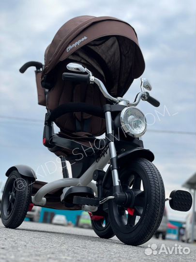 Детский велосипед Chopper коричневый