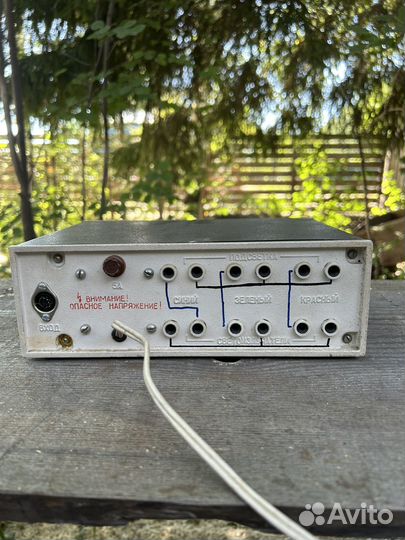 Цветомузыкальное устройство весна СССР