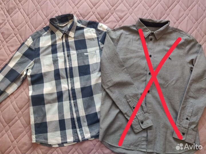 Рубашки для мальчика hm, р.158-164