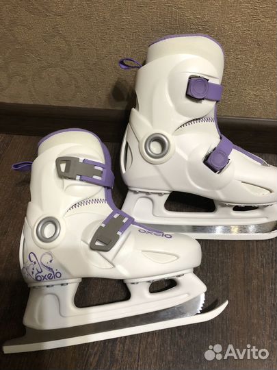 Коньки раздвижные детские, размер 28-30