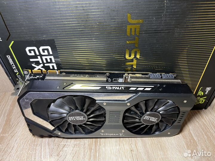 Видеокарта Palit GTX 1080 Ti 11GB jetstream