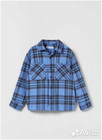 Рубашка zara для мальчика 128