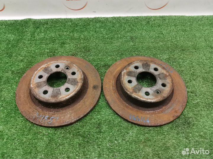 Диск тормозной задний Chevrolet Cruz седан 1.6