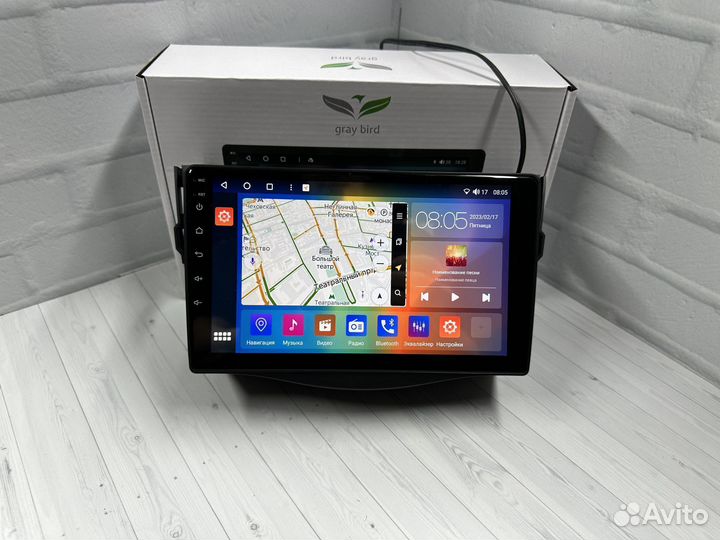 Магнитола андроид GrayBird Toyota RAV4 3/32
