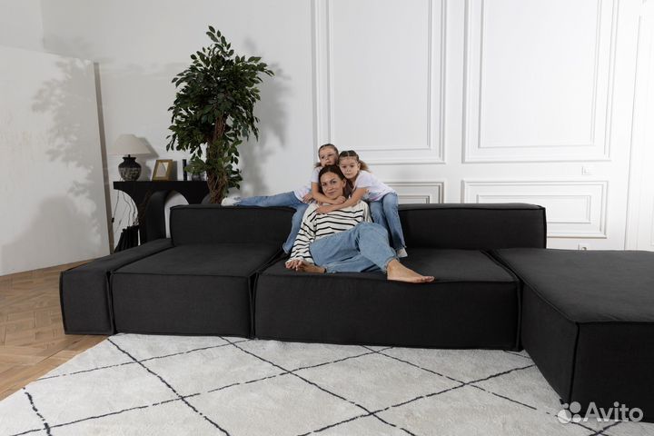 Диван со спальным местом 4400х1800 мм