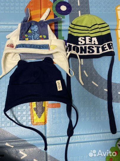 Шапки детские для мальчиков