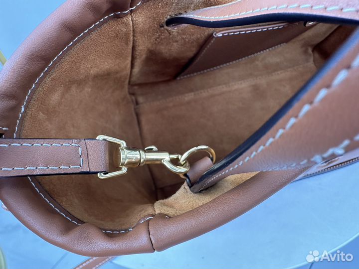 Сумка Celine коричневая кожа