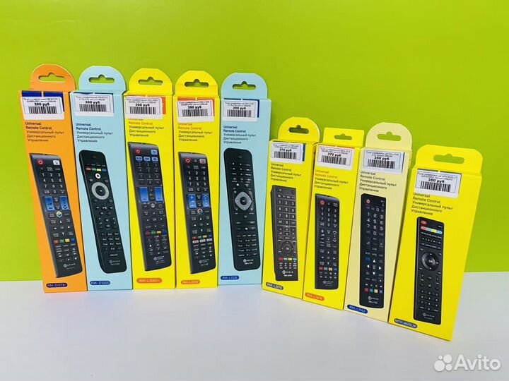 Универсальные и оригинальные пульты для тв