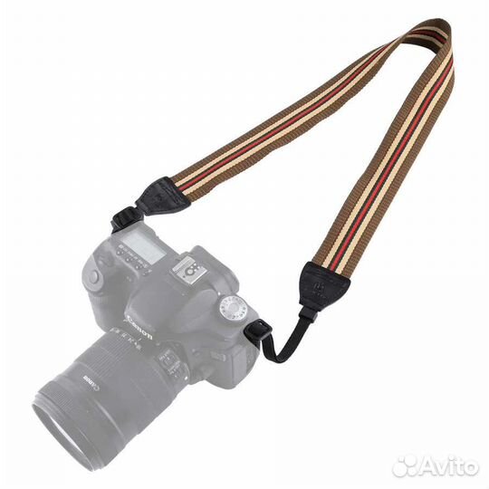 Ремень для фотоаппарата тканевый puluz, полос син