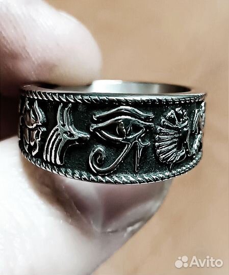 Кольца, перстни посеребренные новые