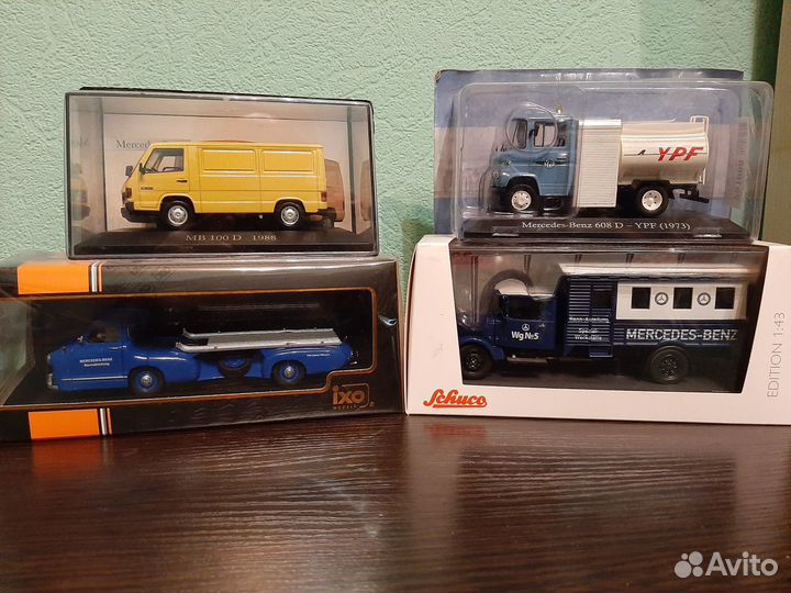 Мерседесы (Грузовики Автобусы и т.д ) 1/43