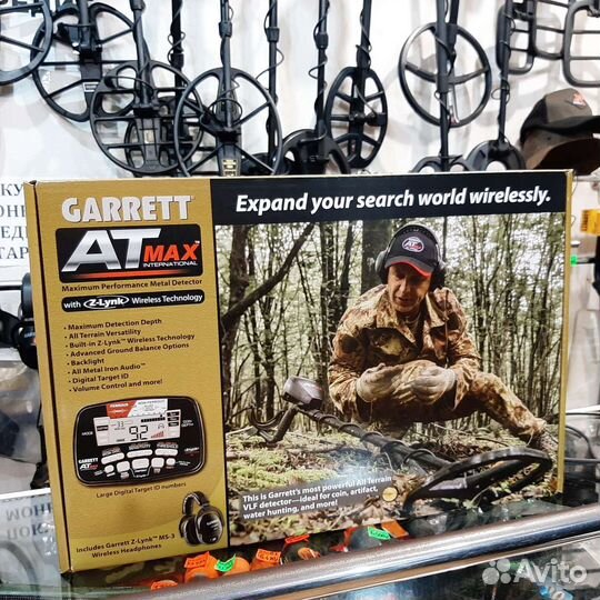 Металлоискатель Garrett AT Max + Пинпоинтер