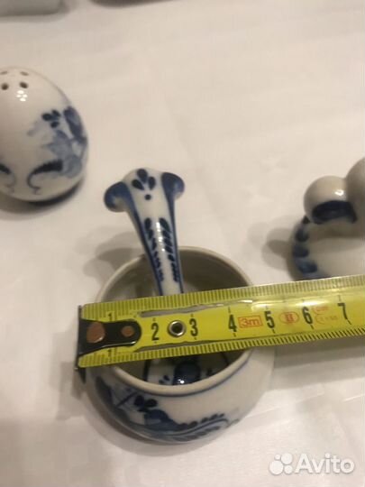 Набор для специй. Гжель