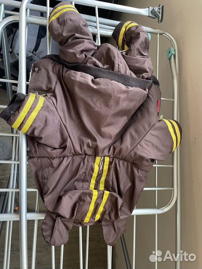 Комбинезон для маленькой собаки зимний