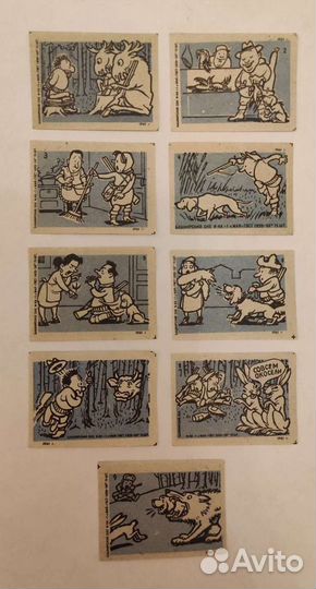 Спичечные этикетки разные