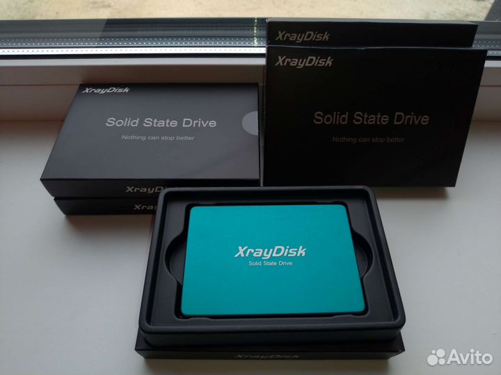 SSD, HDD диски 240gb, 512, 1TB+Windows 10 с ключом