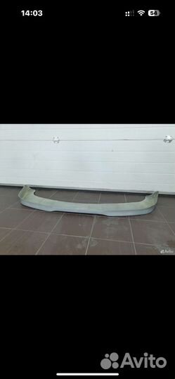 Накладка переднего бампера (губа) октавия тур А4