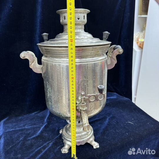 Самовар угольный дровяной 5 Л 1974 года СССР