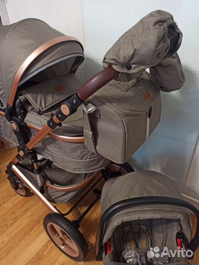 Детские коляски новые Luxmom 518 3в1