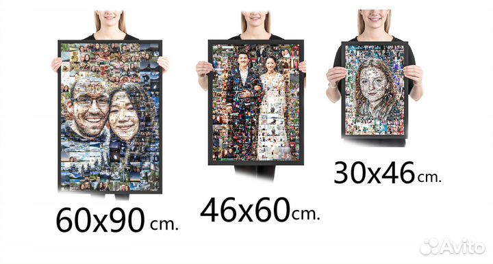 Фото-мозаика, уникальный подарок из фотографий