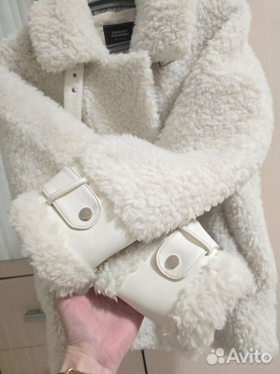 Шуба из овчины Снежная королева 42-44