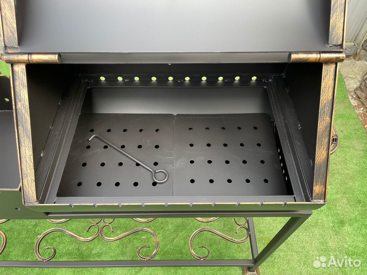 Гриль-барбекю-2мм. № 0558/23 (с мангалом-3мм.)