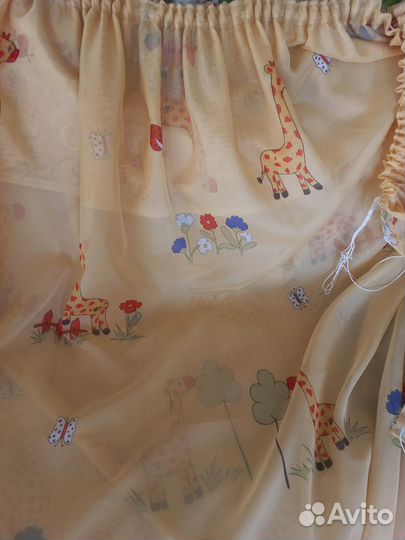 Шторы тюль бу детские