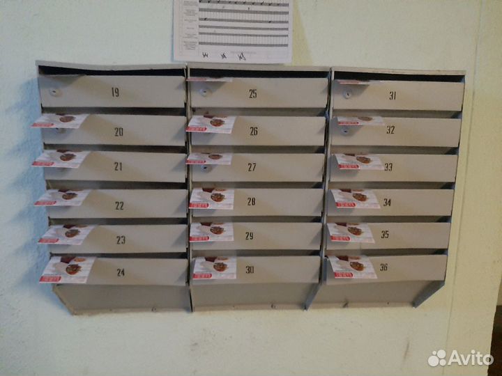 Распространение листовок по почтовым ящикам