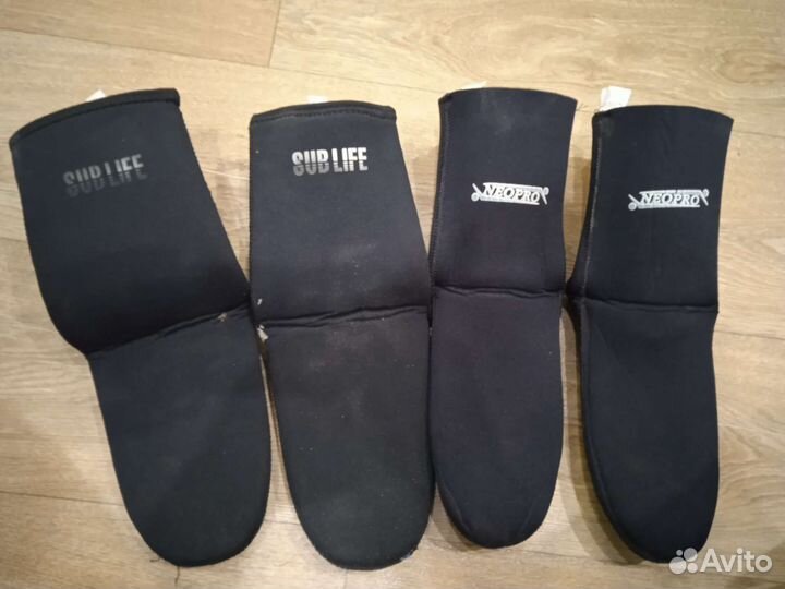 Перчатки носки neopro 7 mm