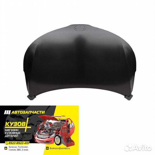 Капот KIA RIO 11-15 неокрашенный