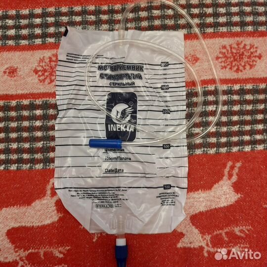 Мочеприёмник прикроватный inekta 2000 мл