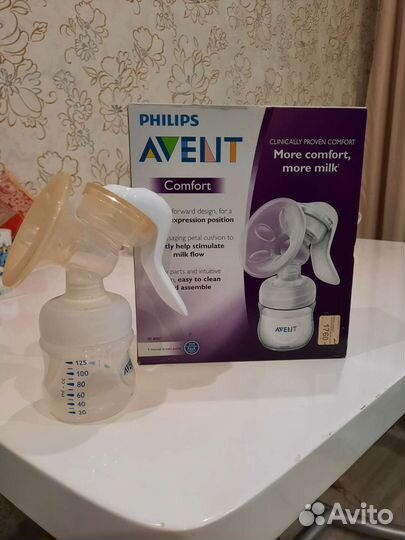 Молокоотсос avent ручной