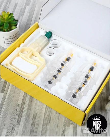 Вакуумные массажные банки