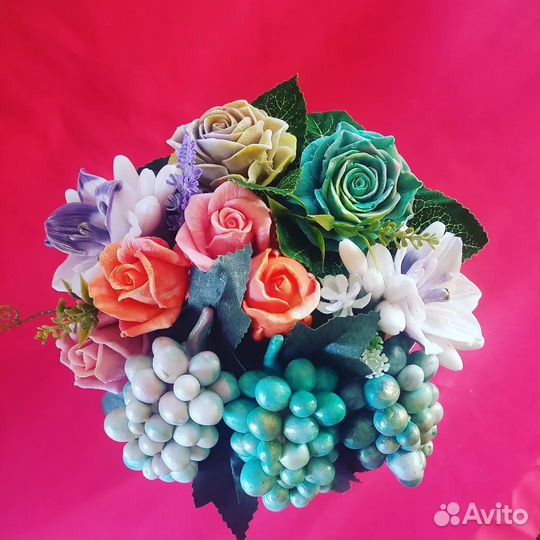 Букет цветов из мыло. Цены разные