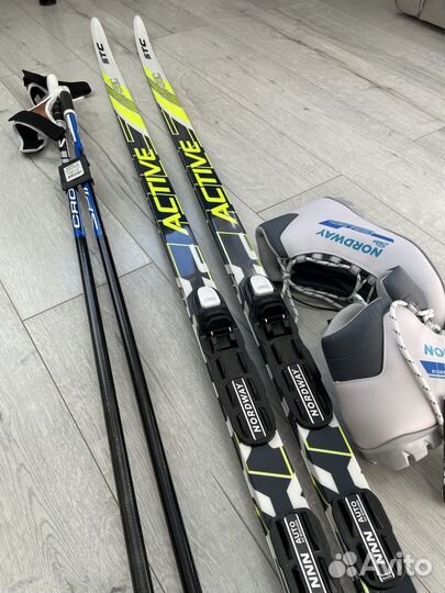 Беговые лыжи классические STC active 190 см