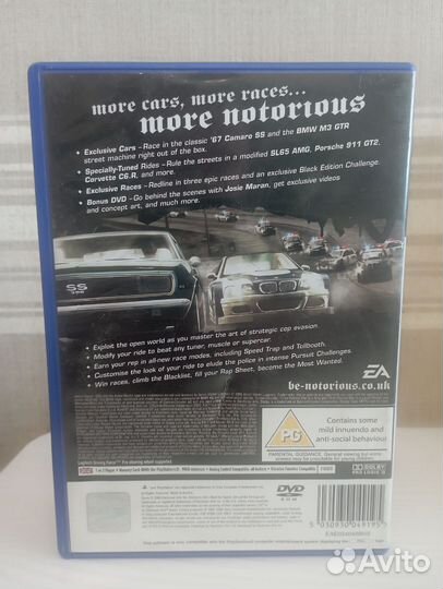 Need For Speed Most Wanted Black Edition PS2