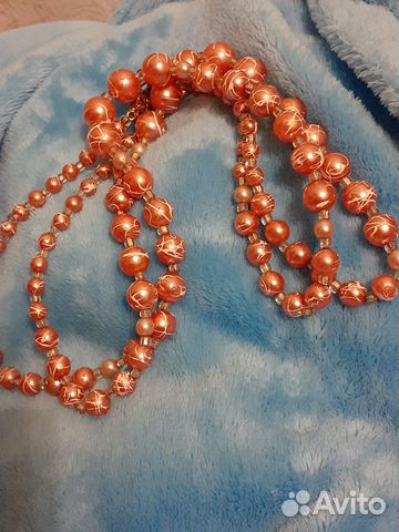 Винтажные бусы бижутерия