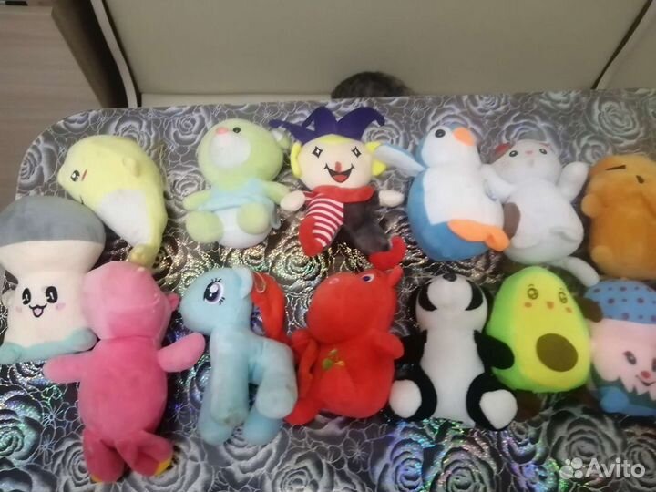 Мягкие игрушки пакетом