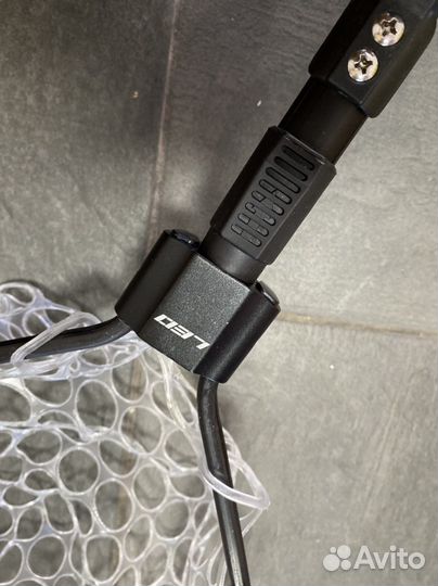 Подсачек силиконовый форелевый новый, 80см