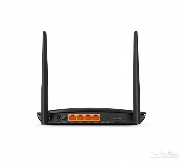 Wi-Fi роутер TP-Link Archer MR600, черный