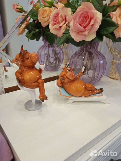 Коровки статуэтки цена за пару