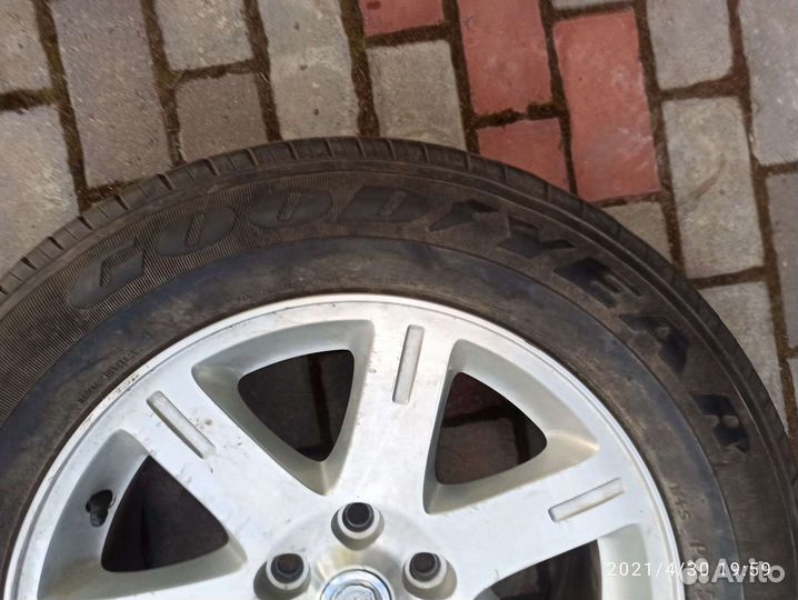 Диски и шины в сборе chrysler goodyear